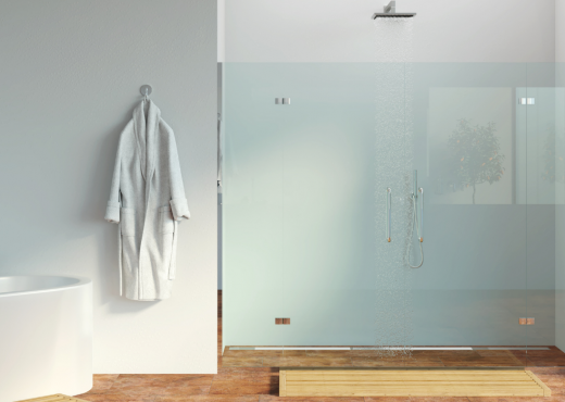 La doccia del futuro, bella e invisibile