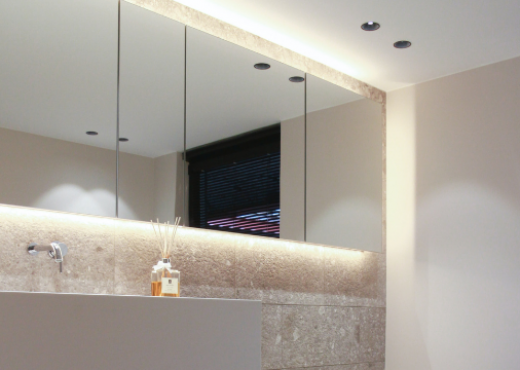 Illuminazione per il bagno: funzionale luce d'atmosfera