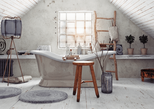 Arredo bagno: come dar vita a un bagno in stile shabby chic