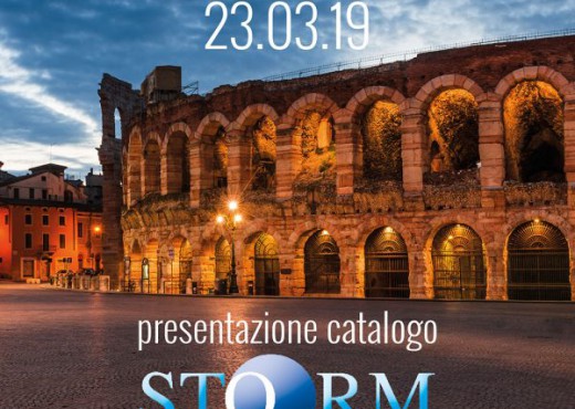 Presentazione del nuovo catalogo Storm 2019-2020