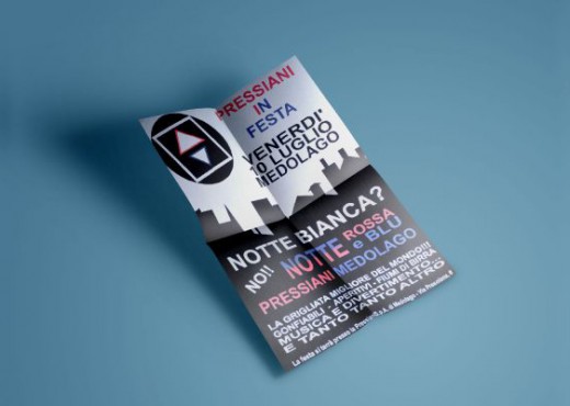 Notte Rossa e Blu Pressiani