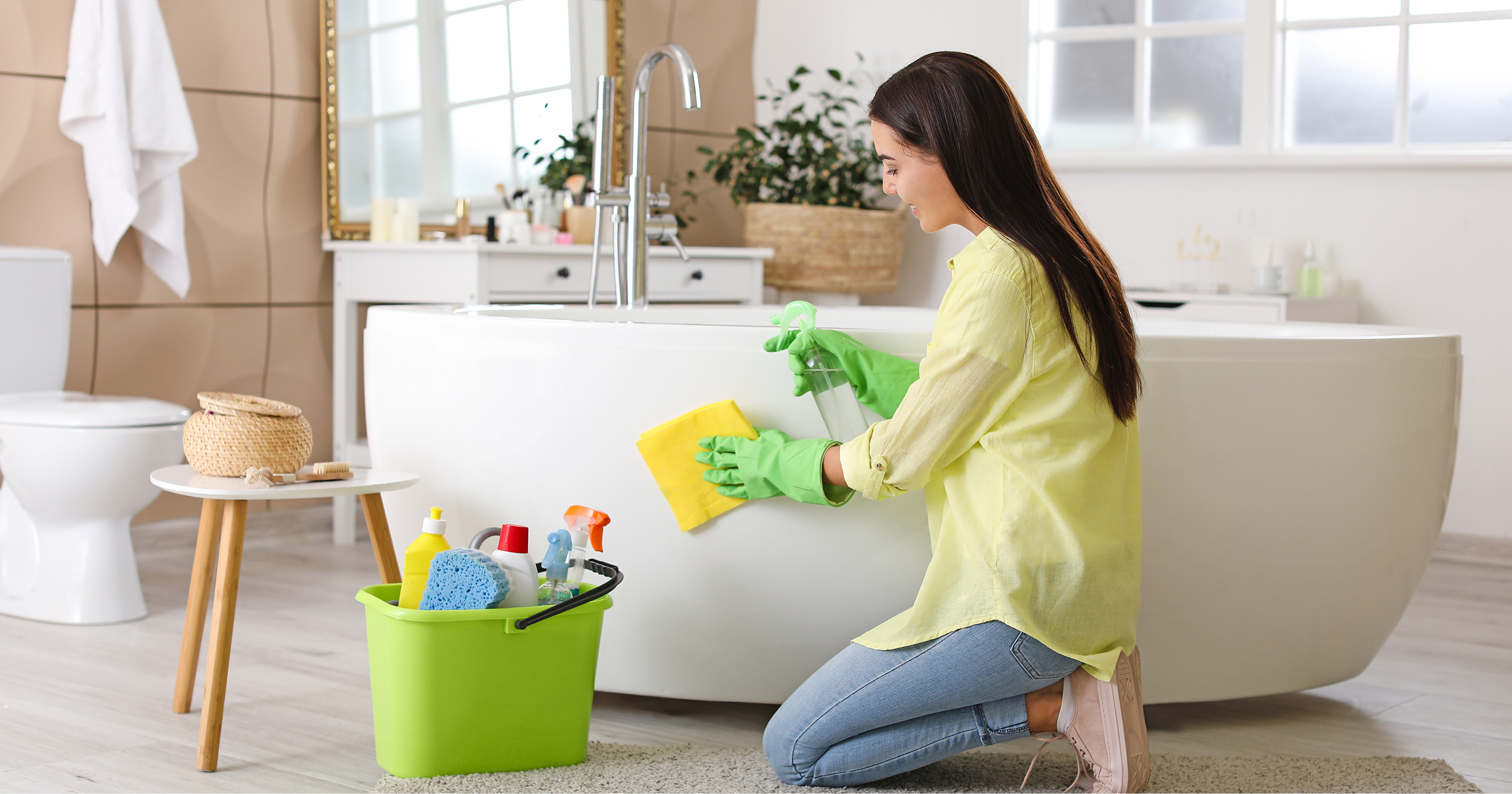 5 Consigli per una perfetta pulizia della vasca da bagno