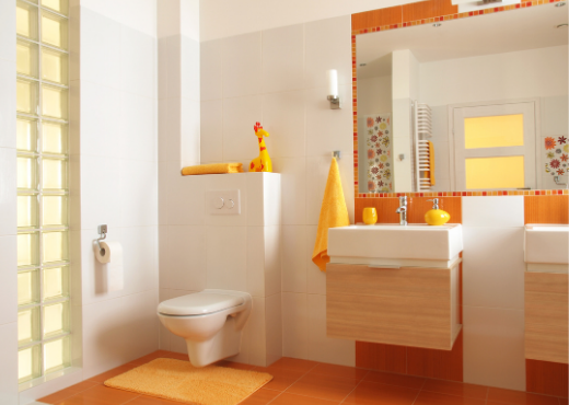 Colore in bagno, stile al centro: le tonalità che arredano