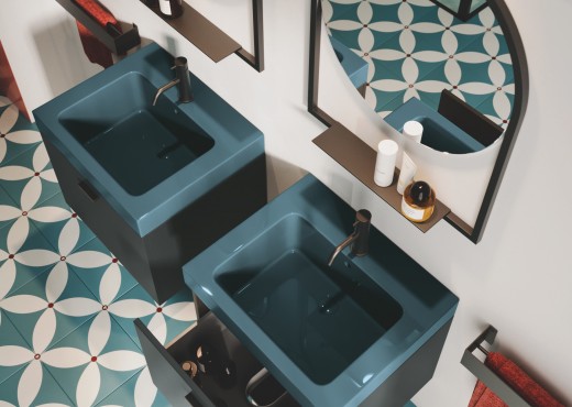 L'eleganza intramontabile dell'Art Déco nel bagno