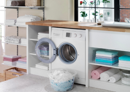 L'organizzazione del locale lavanderia