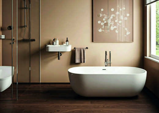 Mocha Mousse: il nuovo colore Pantone che riscalda il tuo bagno