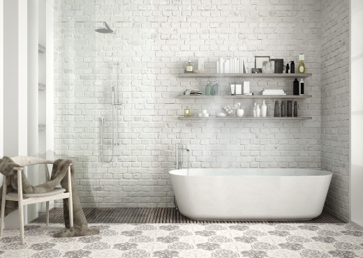 Carta da parati in bagno, una scelta di stile e tendenza