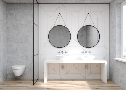 Sanitari filo muro: la nuova tendenza dell'arredo bagno